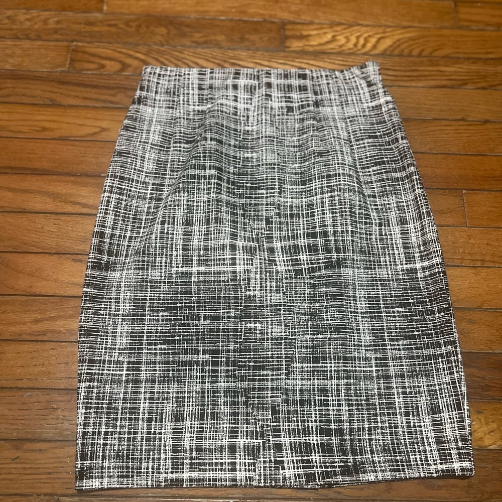 Elegant Black and White Women's Skirt